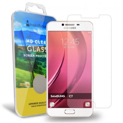 Стекло защитное MakeFuture для Samsung C7 (MG-SC7) - 3