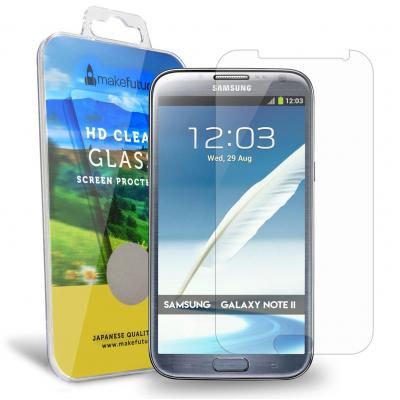 Стекло защитное MakeFuture для Samsung Note 2 (MG-SSGN2) - 3