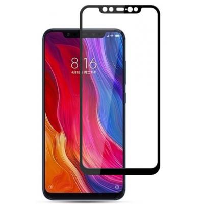 Стекло защитное Drobak для Xiaomi Mi 8 Black 2.5D Full Cover (443124) - 1