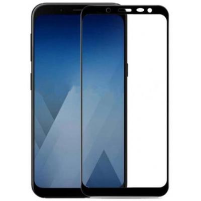 Стекло защитное Drobak для Samsung Galaxy J4 2018 Black 2.5D Full Cover (501607) - 1