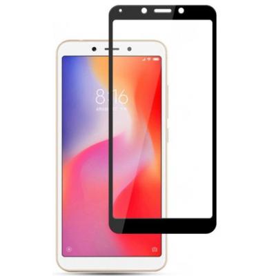 Стекло защитное Drobak для Xiaomi Redmi 6 Black 2.5D Full Cover (443125) - 1