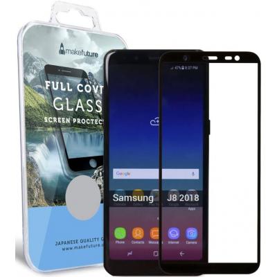 Стекло защитное MakeFuture для Samsung J8 2018 Black Full Cover (MGFC-SJ818B) - 4