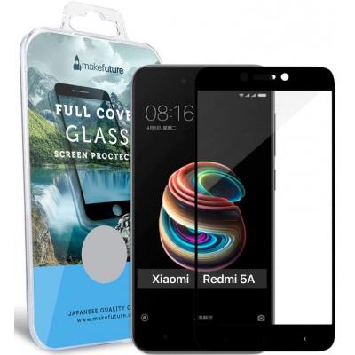 Стекло защитное MakeFuture для Xiaomi Redmi 5A Black Full Cover Full Glue (MGFCFG-XR5AB) - 4