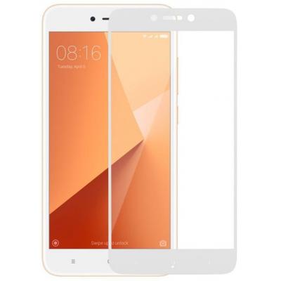 Стекло защитное MakeFuture для Xiaomi Redmi 5A White Full Cover Full Glue (MGFCFG-XR5AW) - 3