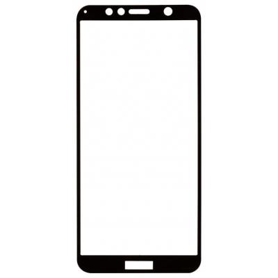 Стекло защитное MakeFuture для Huawei Y6 2018 White Full Cover (MGFC-HUY618W) - 2