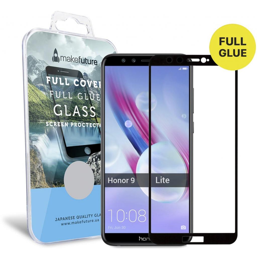 Стекло защитное MakeFuture для Honor 9 Lite Black Full Cover Full Glue (MGFCFG-H9LB) - 4