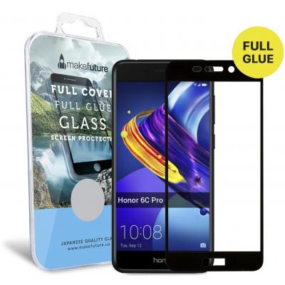 Стекло защитное MakeFuture для Honor 6C Pro Black Full Cover Full Glue (MGFCFG-H6CPB) - 3