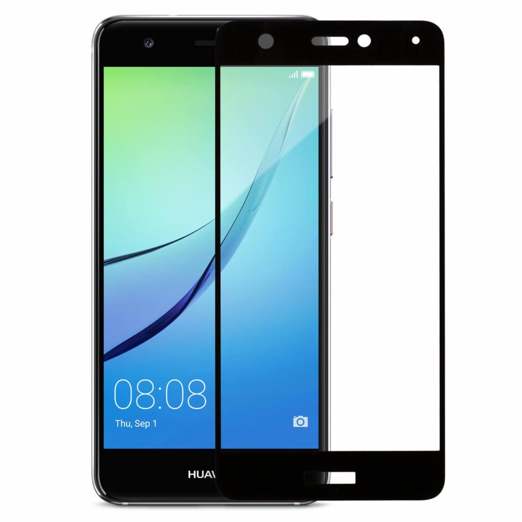 Стекло защитное MakeFuture для Huawei Nova Black Full Cover Full Glue (MGFCFG-HUNB) - 2