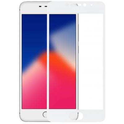 Стекло защитное MakeFuture для Meizu M6 White Full Cover Full Glue (MGFCFG-MM6W) - 2