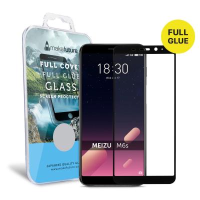 Стекло защитное MakeFuture для Meizu M6S Black Full Cover Full Glue (MGFCFG-MM6SB) - 3