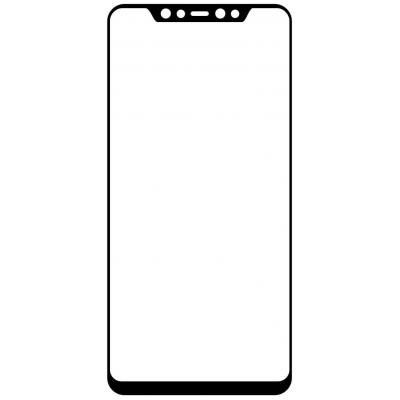 Стекло защитное MakeFuture для Xiaomi Mi8 Black Full Cover Full Glue (MGFCFG-XM8B) - 1