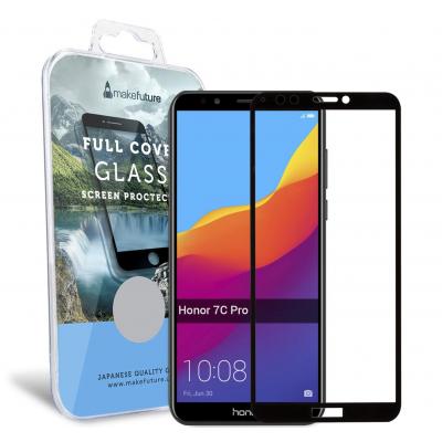 Стекло защитное MakeFuture для Honor 7C Pro Black Full Cover (MGFC-H7CPB) - 3