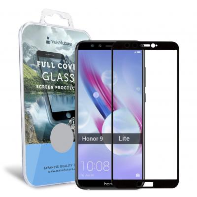 Стекло защитное MakeFuture для Honor 9 Lite Black Full Cover (MGFC-H9LB) - 2