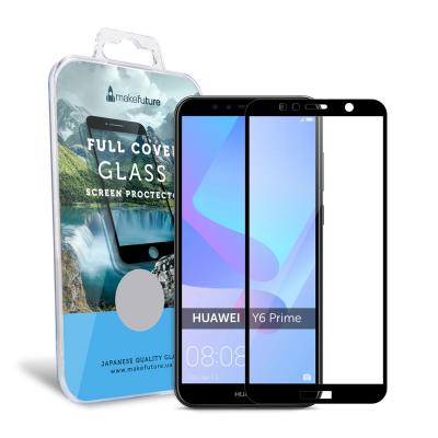 Стекло защитное MakeFuture для Huawei Y6 Prime 2018 Black Full Cover (MGFC-HUY618PB) - 3