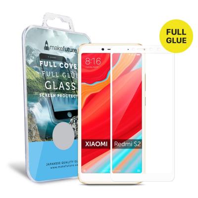 Стекло защитное MakeFuture для Xiaomi Redmi S2 White Full Cover Full Glue (MGFC-XRS2W) - 3