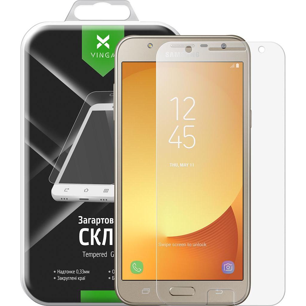 Стекло защитное Vinga для Samsung Galaxy J7 Neo J701 (VTPGS-J701) - 8