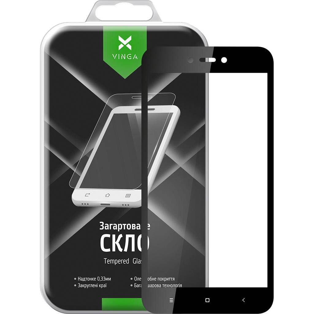 Стекло защитное Vinga для Xiaomi Redmi 5A (Black) (VTPGS-R5A) - 7 Стекло защитное Vinga для Xiaomi Redmi 5A (Black) (VTPGS-R5A) - 7