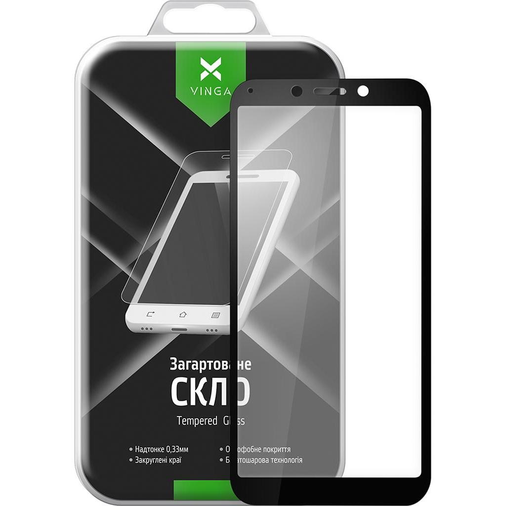 Стекло защитное Vinga для Xiaomi Redmi 6A (Black) (VTPGS-R6A) - 7