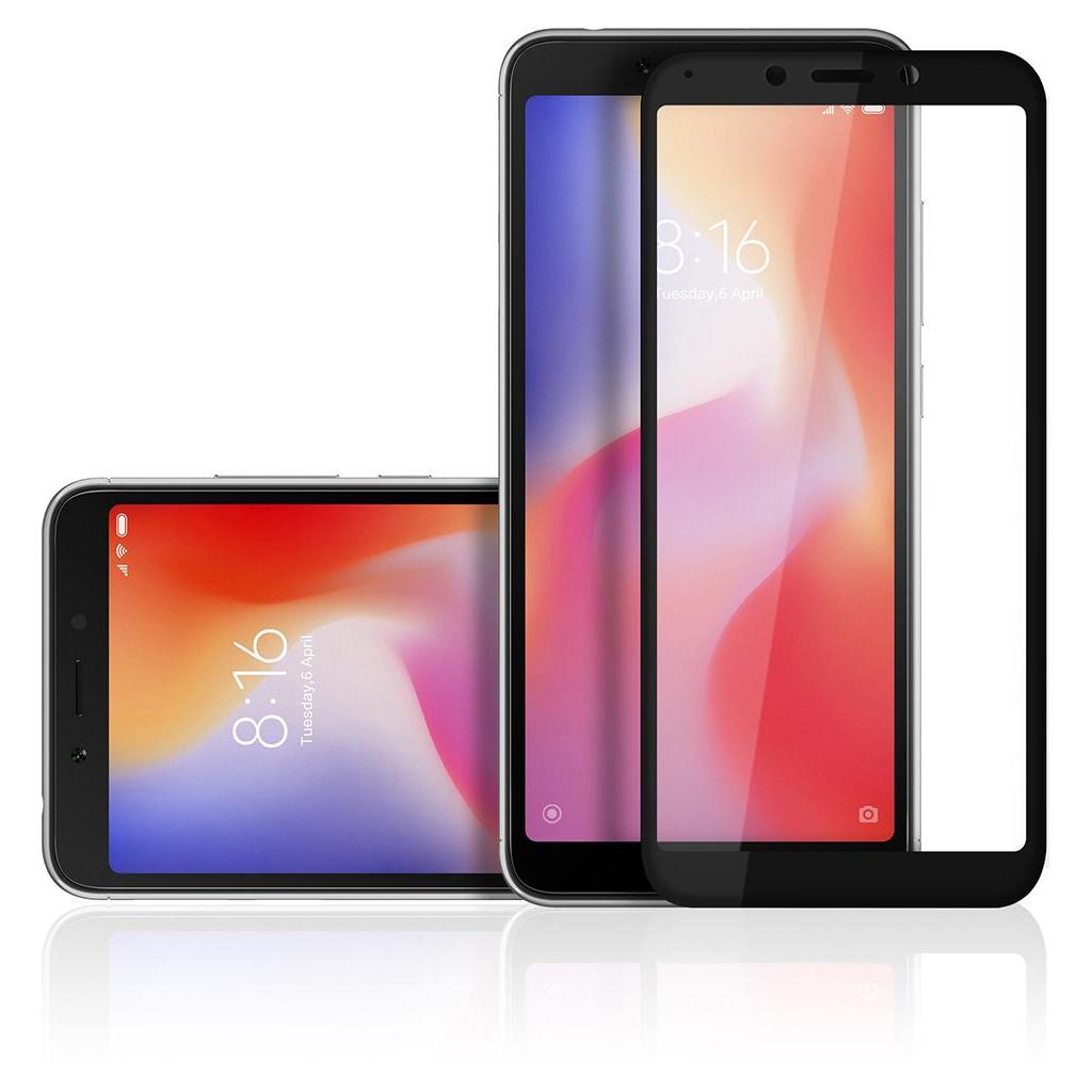 Стекло защитное Vinga для Xiaomi Redmi 6 (Black) (VTPGS-R6) - 3