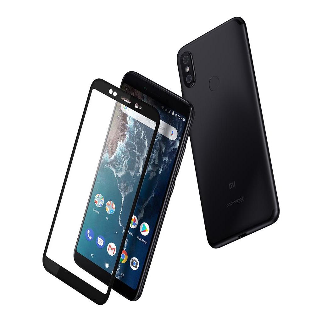Стекло защитное Vinga для Xiaomi Redmi Mi A2 (Black) (VTPGS-MI6X) - 2