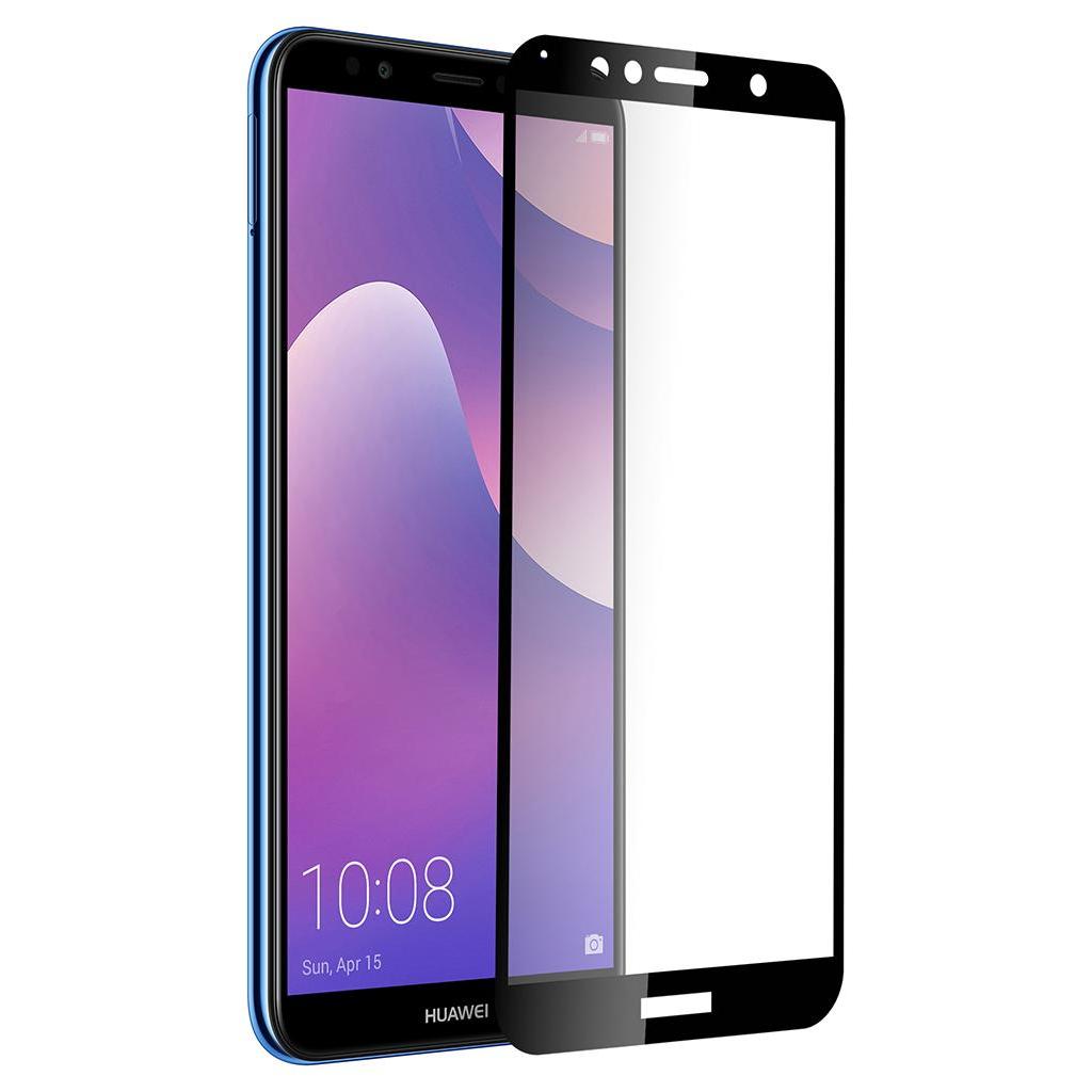 Стекло защитное Vinga для Huawei Y6 2018 (Black) (VTPGS-Y62018) - 4