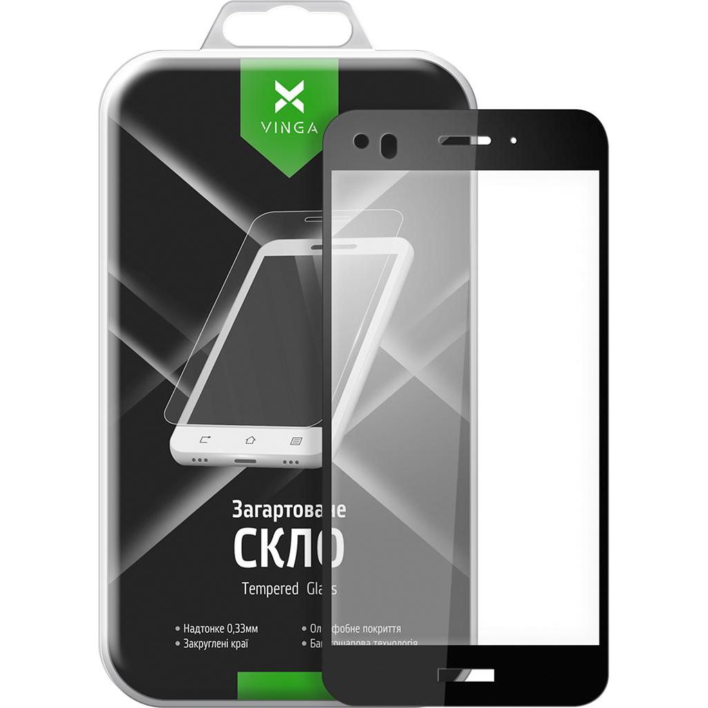 Стекло защитное Vinga для Huawei Y6 Pro 2017 (Black) (VTPGS-Y6P2017) - 7