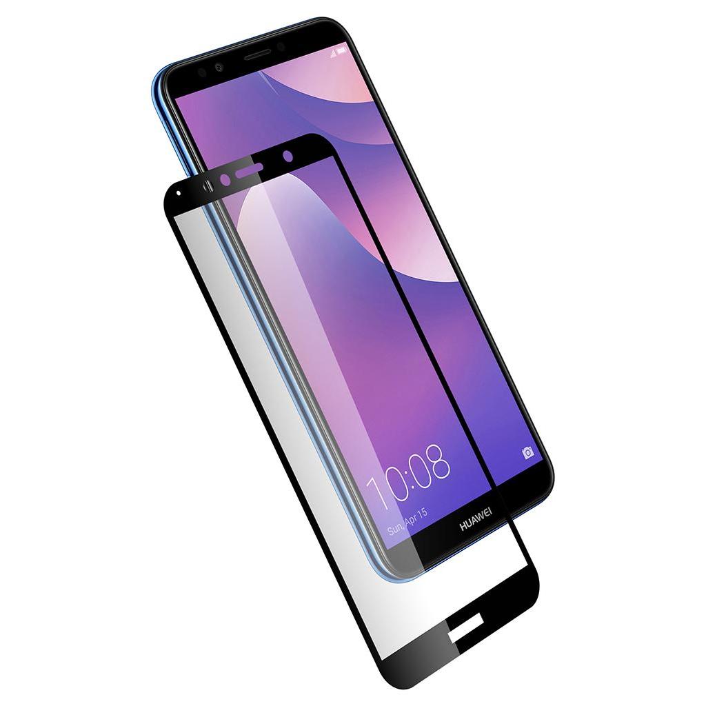 Стекло защитное Vinga для Huawei Y6 Prime 2018 (Black) (VTPGS-Y6P2018) - 7