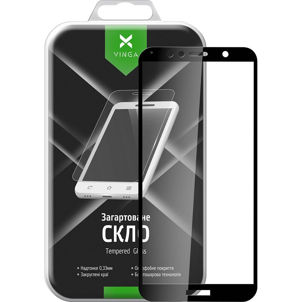 Стекло защитное Vinga для Huawei Y6 Prime 2018 (Black) (VTPGS-Y6P2018) - 8