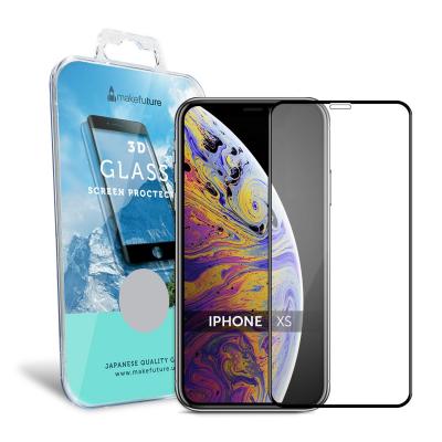 Стекло защитное MakeFuture для Apple iPhone XS 3D Black (MG3D-AIXSB) - 2