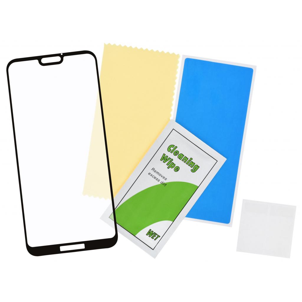 Стекло защитное 2E для Huawei P20 Lite 2.5D Black border Full Glue (2E-TGHW-P20L) - 1