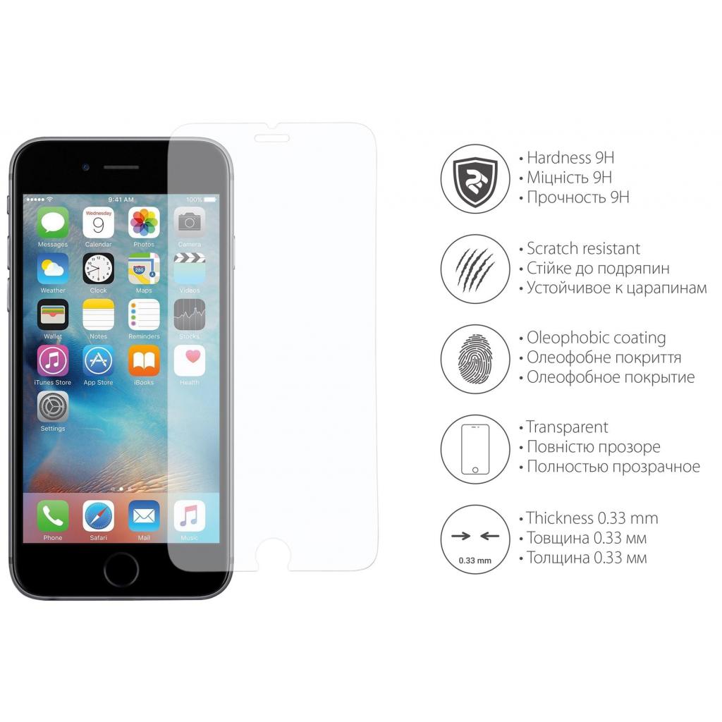 Стекло защитное 2E для iPhone 6/6s 2.5D Clear (2E-TGIP-6/6S) - 2