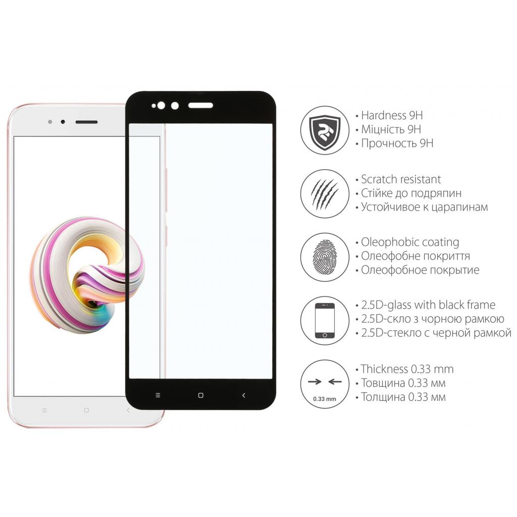 Стекло защитное 2E для Mi A1 2.5D Black border (2E-TGMI-MA1) - 2