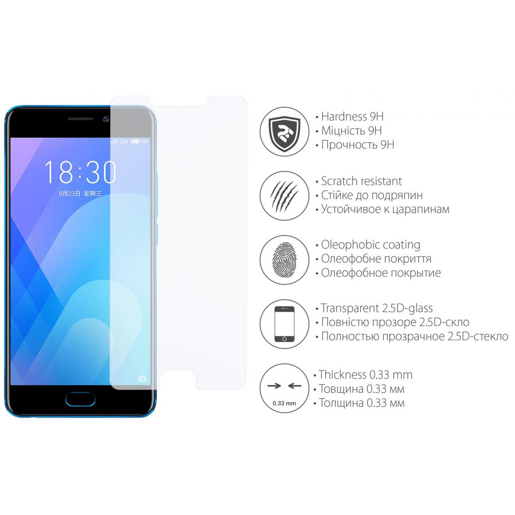 Стекло защитное 2E для Meizu M6 Note 2.5D Clear (2E-TGMZ-M6N-25D) - 2