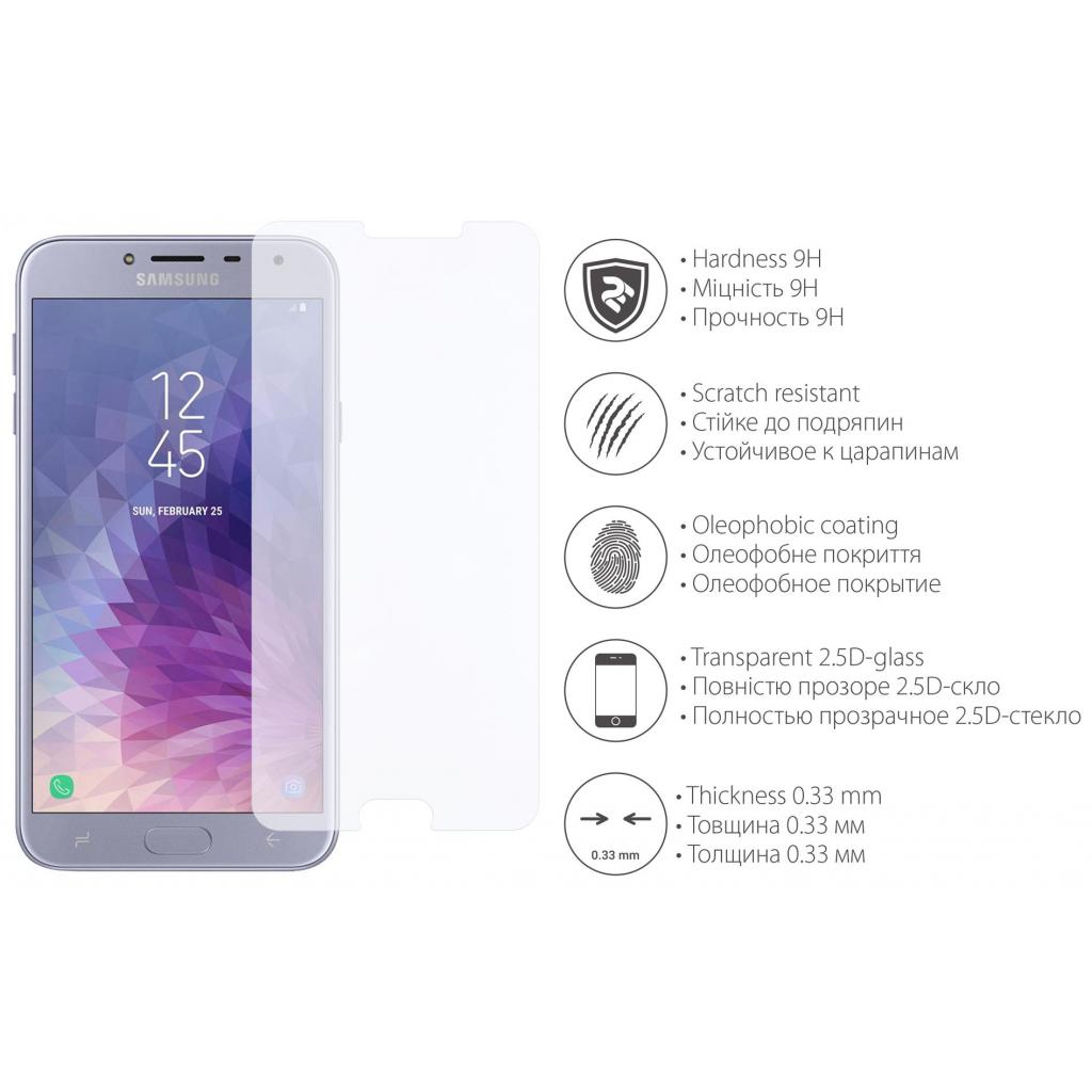 Стекло защитное 2E для Samsung Galaxy J4 2.5D Clear (2E-TGSG-GJ4-25D) - 2