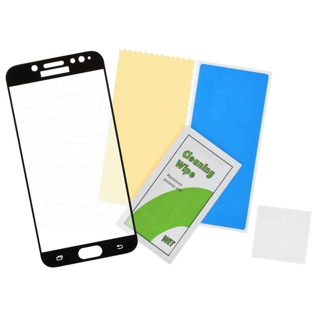 Стекло защитное 2E для Samsung J7 2017-EU 2.5D Black border (2E-TGSG-GJ717) - 1