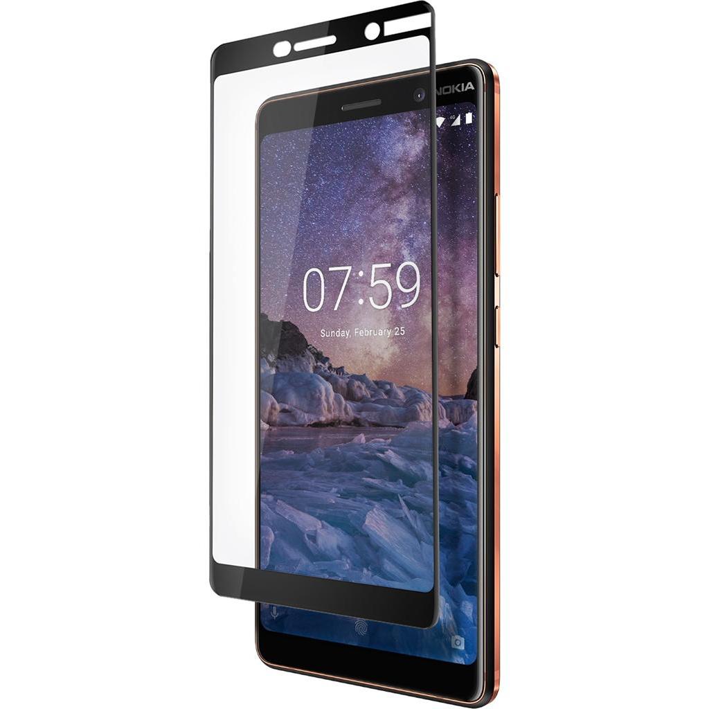 Стекло защитное Vinga для Nokia 7 Plus (Black) (VTPGS-N7PB) - 1