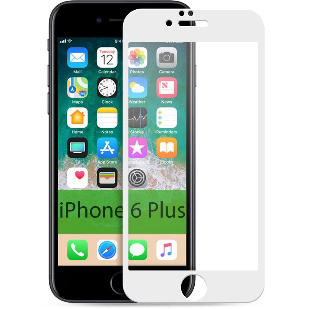 Стекло защитное Vinga для Apple iPhone 6 Plus White (VTPGS-I6PW) - 1