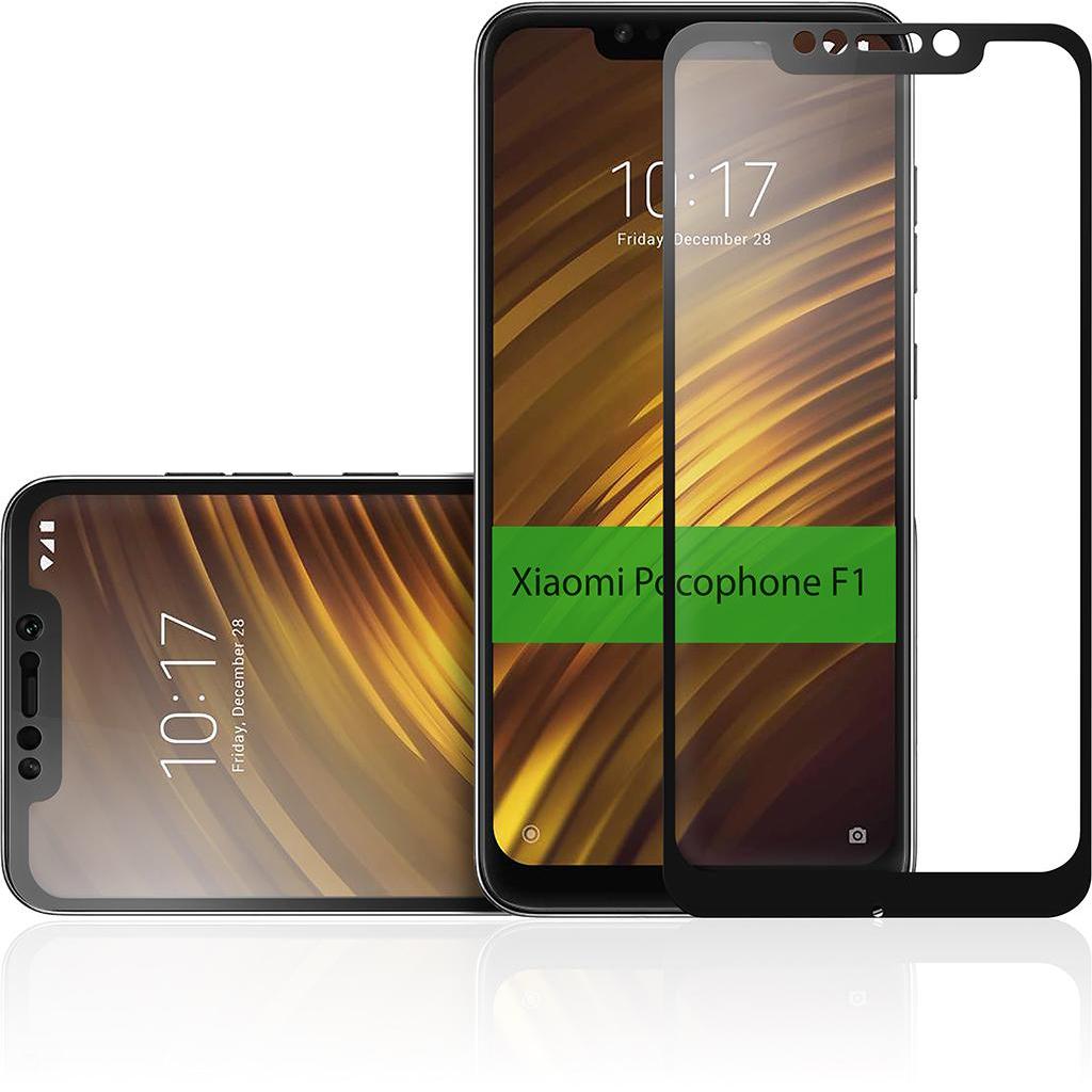 Стекло защитное Vinga для Xiaomi Pocophone F1 Black (VTPGS-XPF1B) - 3