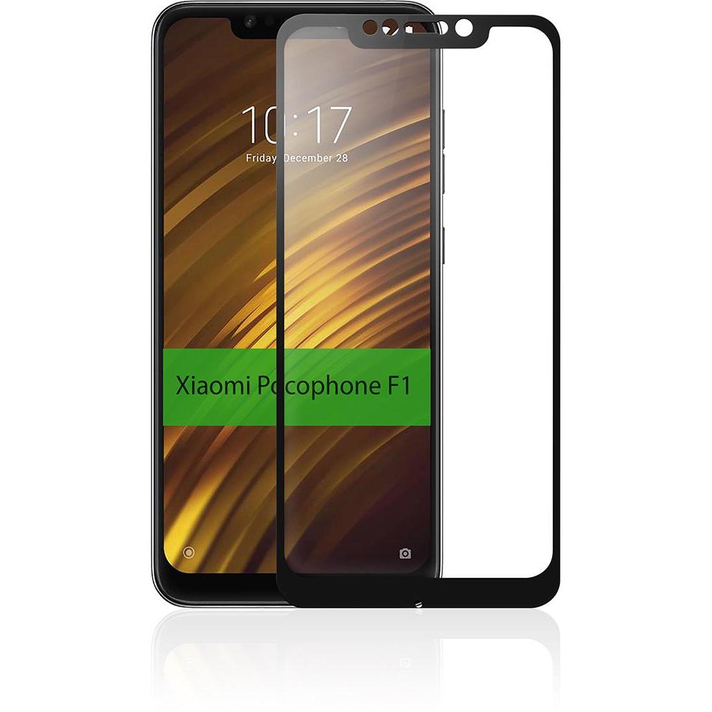Стекло защитное Vinga для Xiaomi Pocophone F1 Black (VTPGS-XPF1B) - 4