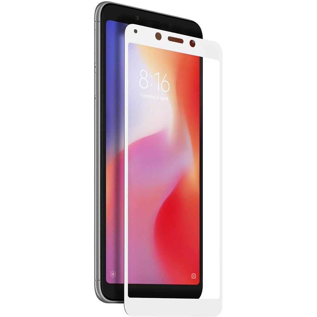 Стекло защитное Vinga для Xiaomi Redmi 6 (White) (VTPGS-R6W) - 5