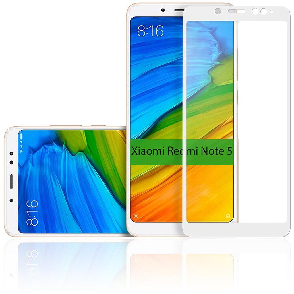 Стекло защитное Vinga для Xiaomi Redmi Note 5 (White) (VTPGS-RN5W) - 3