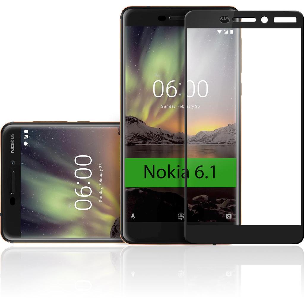 Стекло защитное Vinga для Nokia 6.1 Black (VTPGS-N61B) - 3