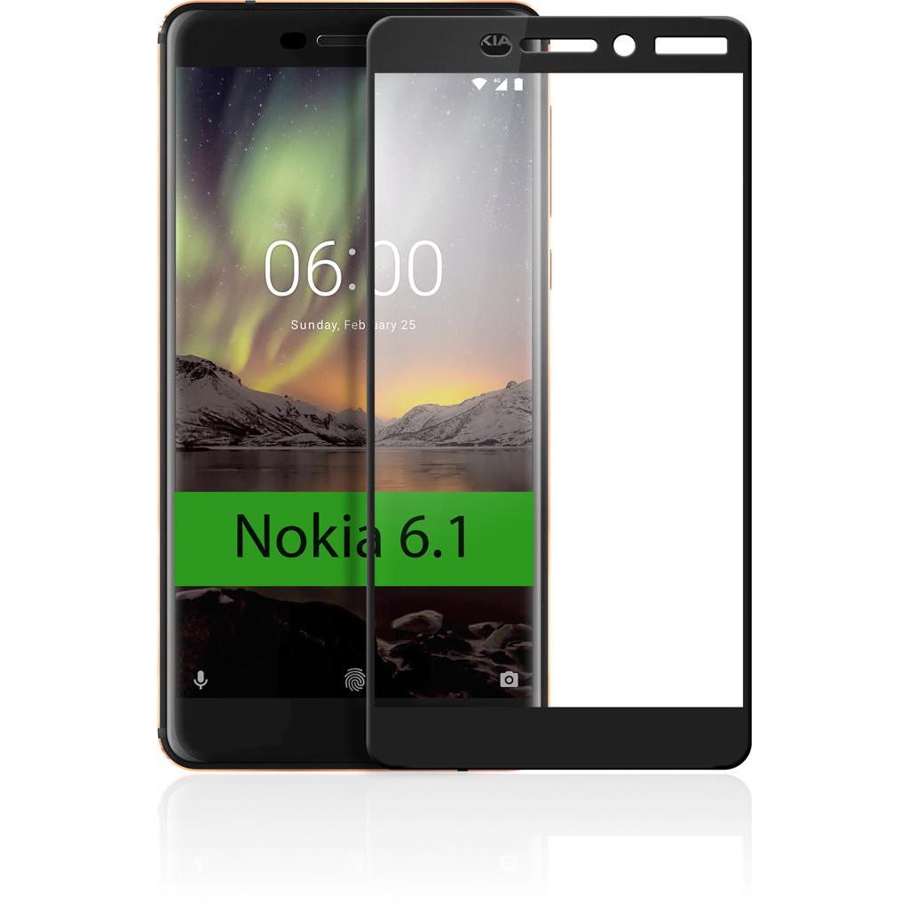Стекло защитное Vinga для Nokia 6.1 Black (VTPGS-N61B) - 4