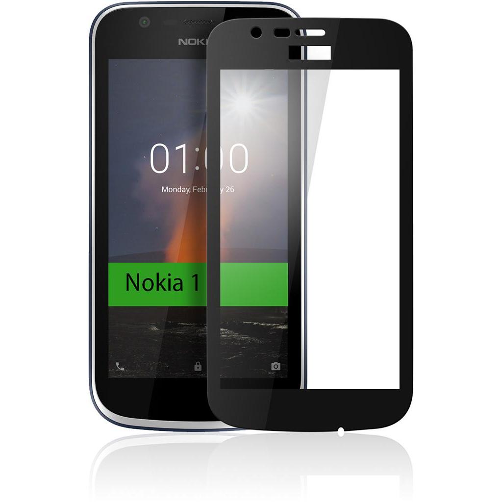 Стекло защитное Vinga для Nokia 1 Black (VTPGS-N1B) - 4