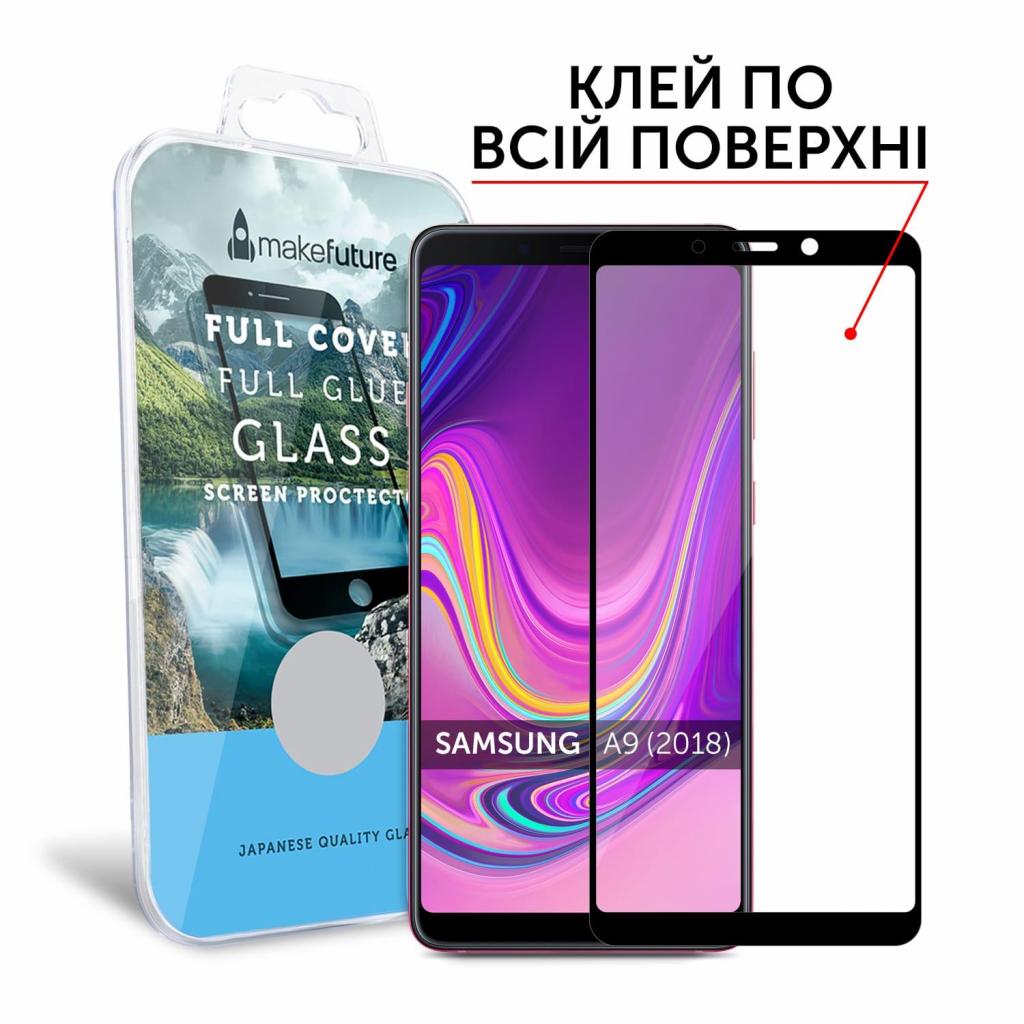 Стекло защитное MakeFuture для Samsung A9 2018 (A920) Black Full Cover Full Glue (MGFCFG-SA920B) - 2 Стекло защитное MakeFuture для Samsung A9 2018 (A920) Black Full Cover Full Glue (MGFCFG-SA920B) - 2