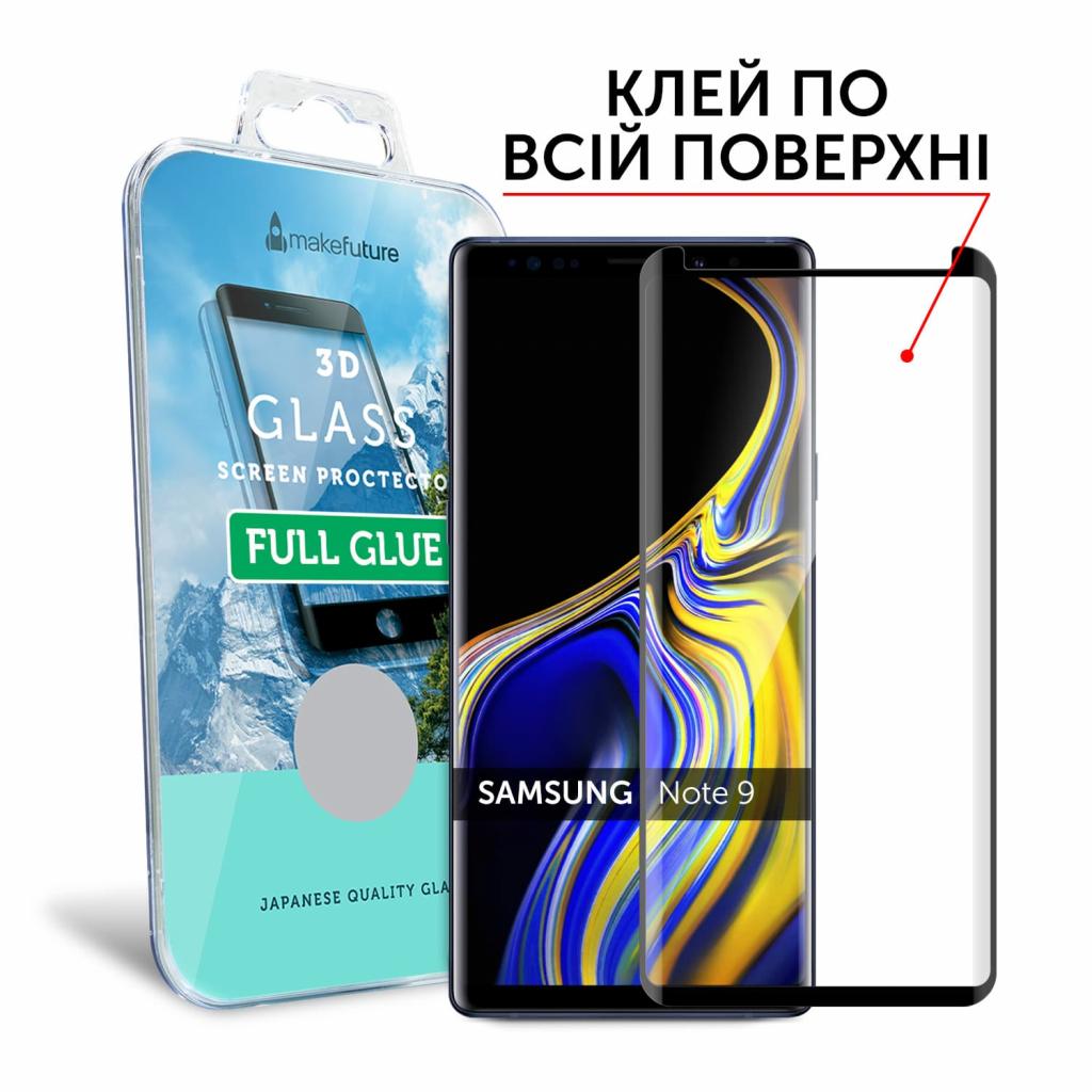 Стекло защитное MakeFuture для Samsung Note 9 3D Black Full Glue (MG3DFG-SN9) Стекло защитное MakeFuture для Samsung Note 9 3D Black Full Glue (MG3DFG-SN9)