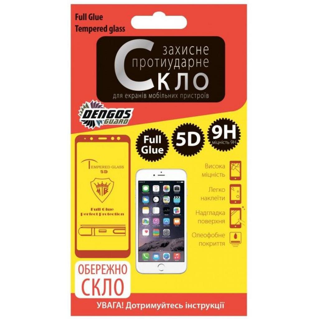 Стекло защитное Dengos для Huawei Honor Play 8A, Full Glue, black frame (TGFG-54)