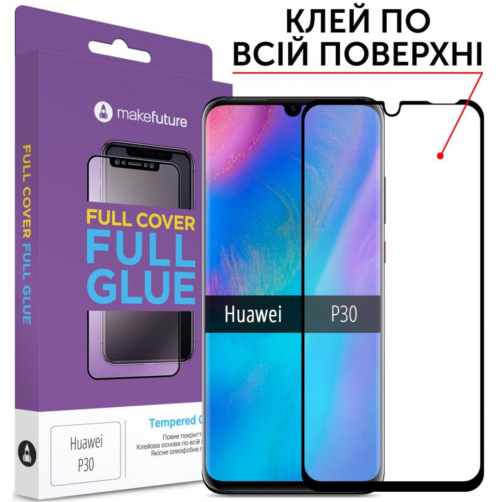 Стекло защитное MakeFuture для Huawei P30 Black Full Cover Full Glue (MGF-HUP30) Стекло защитное MakeFuture для Huawei P30 Black Full Cover Full Glue (MGF-HUP30)
