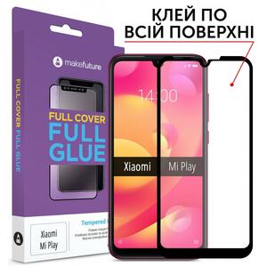 Стекло защитное MakeFuture Xiaomi Mi Play Full Cover Full Glue (MGF-XMP)