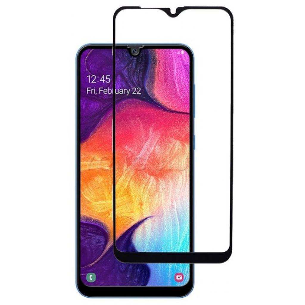 Стекло защитное Drobak Full Glue для Samsung Galaxy A10 (Black) (441611) - 2